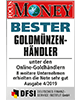 focus money test bester goldhaendler 2019 goldsilbershop solit gruppe bester goldmuenzenhaendler 81x100