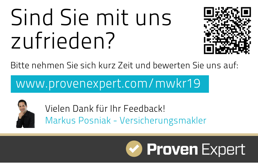 markus posniak versicherungsmakler ProvenExpert bewertung