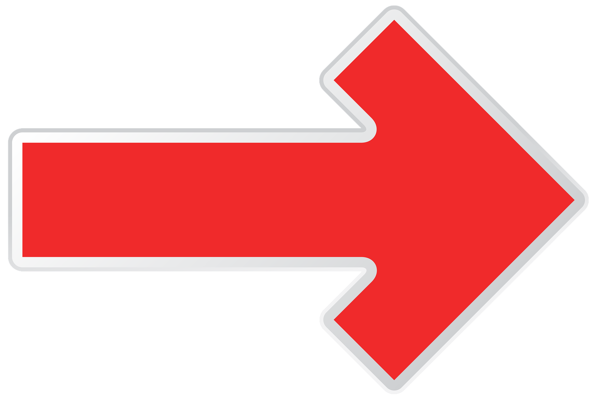 red arrow rechts
